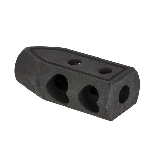 TIMBER CREEK OUTDOORS 308 Parkerized Black Heart Breaker Muzzle Brake (308-HB-BL-P)