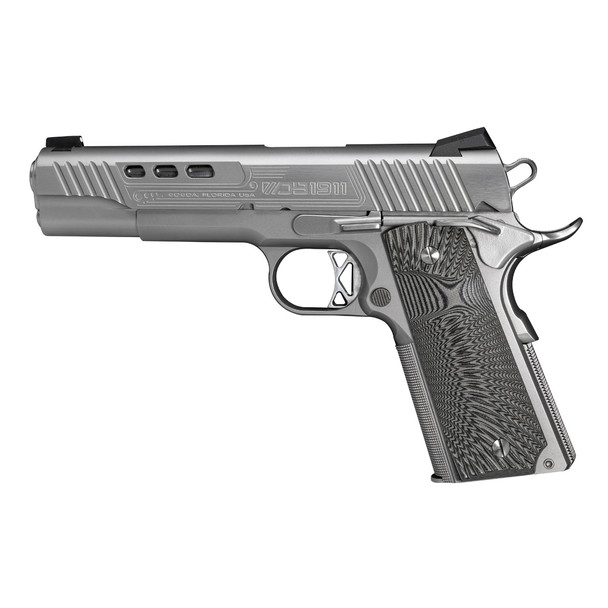 DIAMONDBACK DB1911 LE 45 ACP 5in 3x8rd Single-Action Pistol w/ Adjustable Novak Sights (DB1911SS)