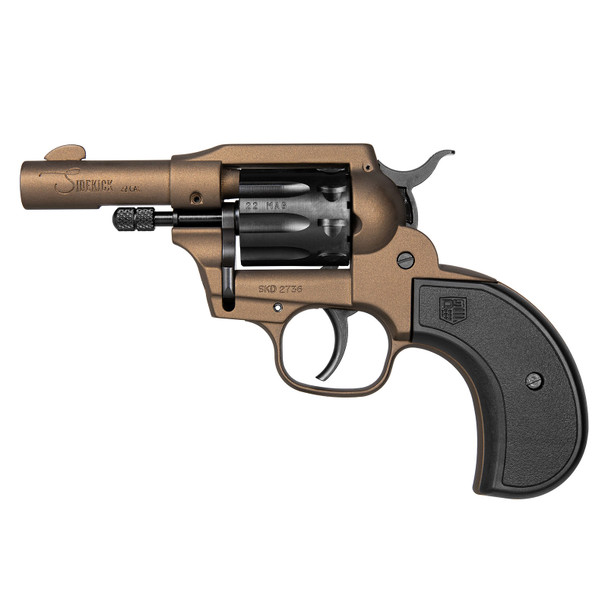 DIAMONDBACK Sidekick Birdshead .22 LR/.22 WMR 3in 9rd Midnight Bronze Revolver (DB0600A071)
