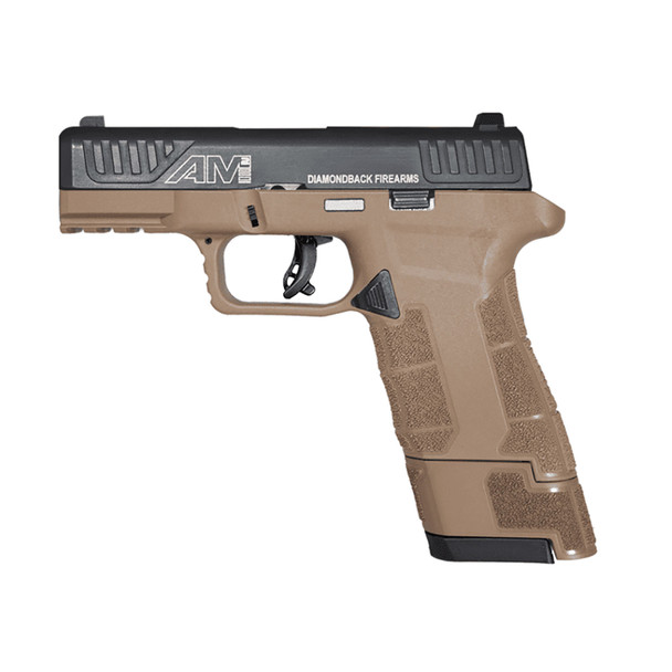 DIAMONDBACK DBAM29 9mm 3.5in 12rd/17rd Flat Dark Earth Semi-Auto Pistol (DB0300P061)