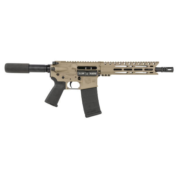 DIAMONDBACK DB15 5.56x45mm NATO 10in 30rd Flat Dark Earth Semi-Auto AR Pistol (DB1915K061)