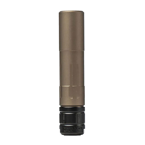 AERO PRECISION Tephra-22 Kodiak Brown Rimfire Suppressor (APRS100040C)