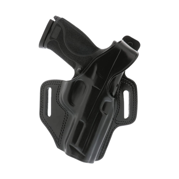 GALCO Fletch Left Hand Black High Ride Belt Holster For S&W L Frame 686 4in (FL105B)