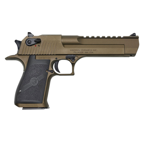 MAGNUM RESEARCH Desert Eagle Mark XIX .50 AE 6in 7rd Burnt Bronze Cerakote Semi-Automatic Pistol (DE50BB)