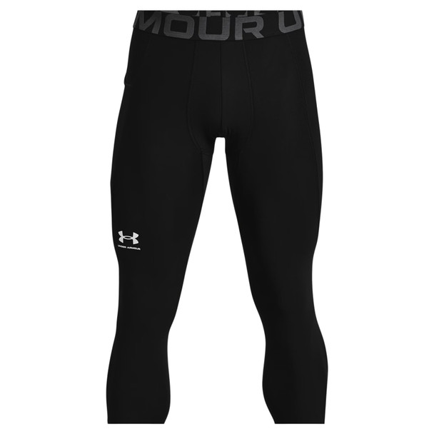 UNDER ARMOUR Men's HeatGear 3/4 Black/White XL Leggings (1361588-001-XL)