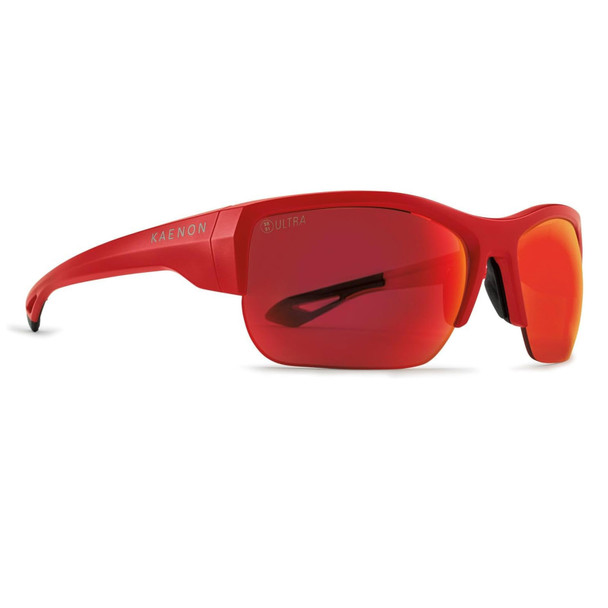 KAENON Unisex Arcata SR Red/Ultra Red Mirror Polarized Sunglasses (058REDGN-URED)