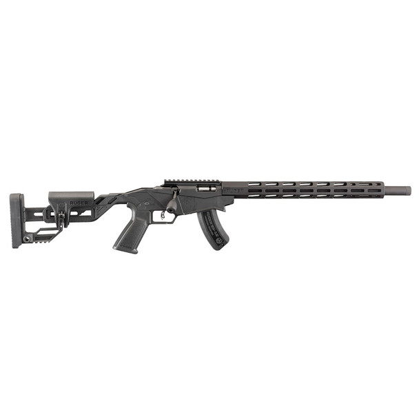 RUGER Precision Rimfire .22 WMR 15rd 18in Black Anodized Bolt-Action Rifle (8404)