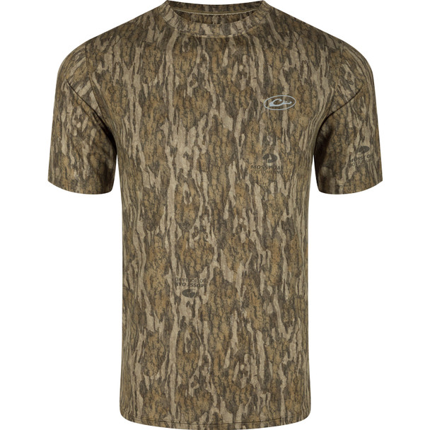 DRAKE Youth EST Camo Performance Short Sleeve Crew (DW1906-YTH)