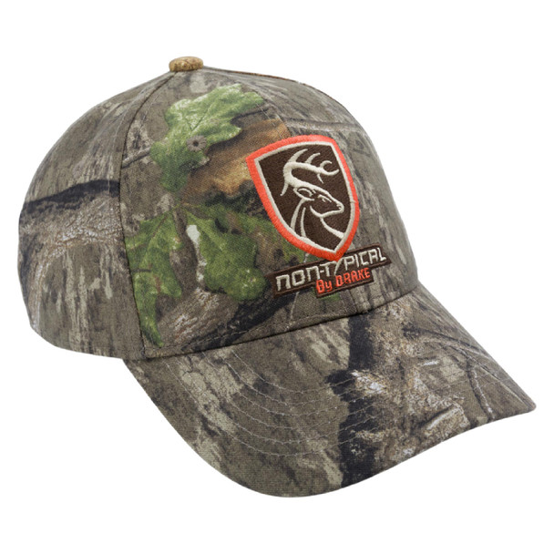DRAKE Non-Typical Logo Camo Cotton Mossy Oak Country Roots Cap (DNT8001-039)