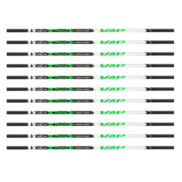 VICTORY ARCHERY VAP Target Gamer 700 12-Pack Spine Shaft (VAPG-700TS-12)