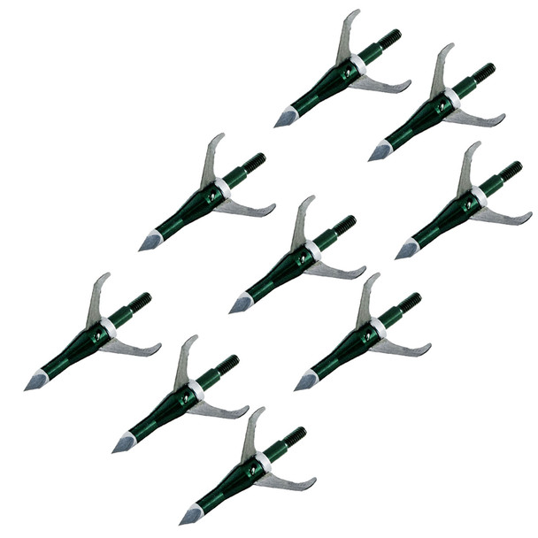 EXCALIBUR X-ACT 100 gr. 3x3 Pack Stainless. 3-Blade, 1 7/16 Dia. Mechanical Broadheads (9 pcs) (6672-x3-BUNDLE)