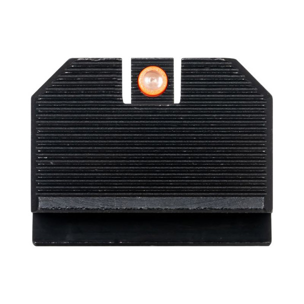 NIGHT FISION Optics Ready Stealth Orange Front Ring/Blank Rear Sight Night Sight Set for S&W M&P with RMR/507c/SRO (SAW-205-311-402-OGZX)