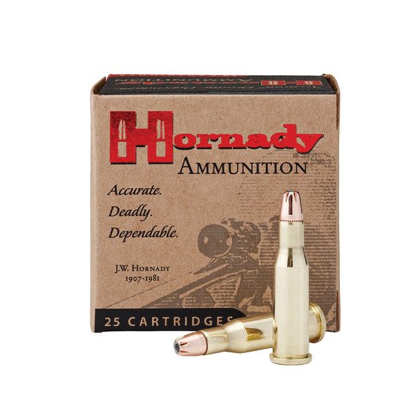 HORNADY Custom 218 Bee 45Gr HP Match 25Rd Box Ammo (8307)