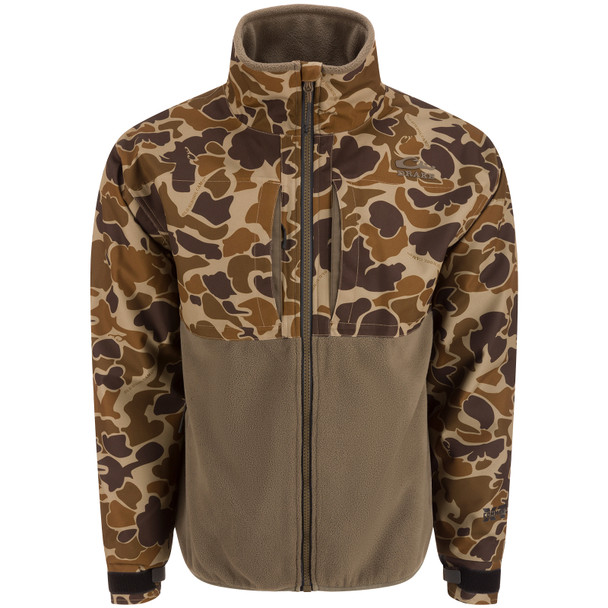 DRAKE Men's MST CommandXT Eqwader Full Zip Old School Jacket (DW0130-016)