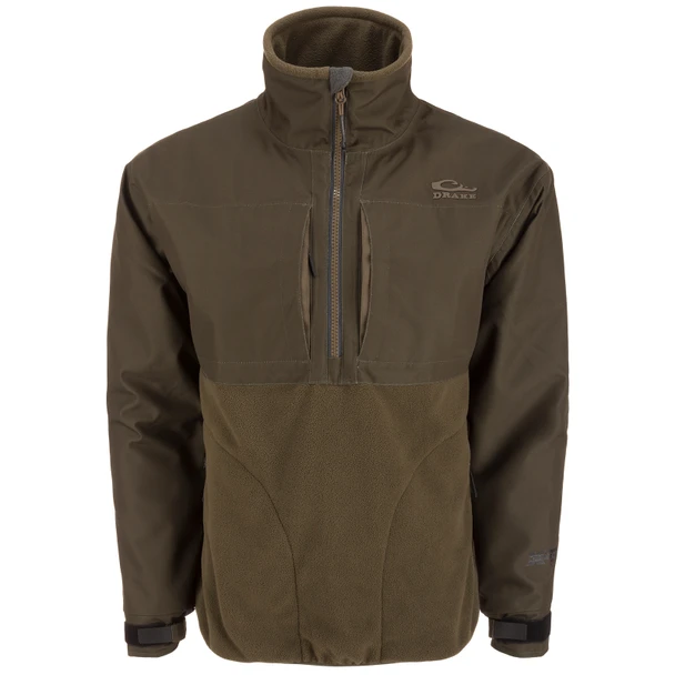 DRAKE Men's MST CommandXT Eqwader Half Zip Green Timber Jacket (DW0131-GTB)