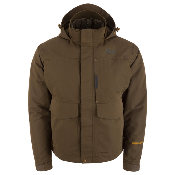 DRAKE Men's LST Hardline 3-in-1 Green Timber Hunting Jacket (DW0146-GTB)