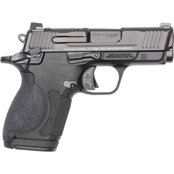 SMITH & WESSON CSX E-Series 9mm Luger 3.1in 12/15/17rd OR White Dot Sights Black Pistol (13897)