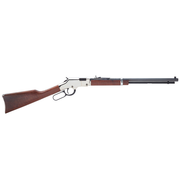 HENRY Silver Boy 22LR 20in Barrel 16 and 21Rds Nickel Plated Rifle (H004S)