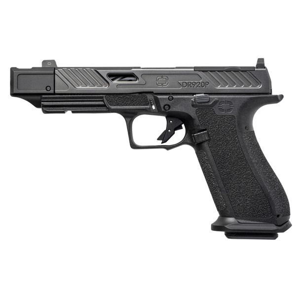SHADOW SYSTEMS DR920P Elite 9mm 4.48in 10rd Black Spiral Compensated Barrel CA Compliant Semi-Auto Pistol (SS-2240-CA)