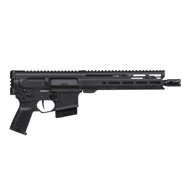 CMMG Dissent Mk4 .338 ARC 10.5in 10rd Armor Black Semi-Auto Pistol (34A840F-AB)