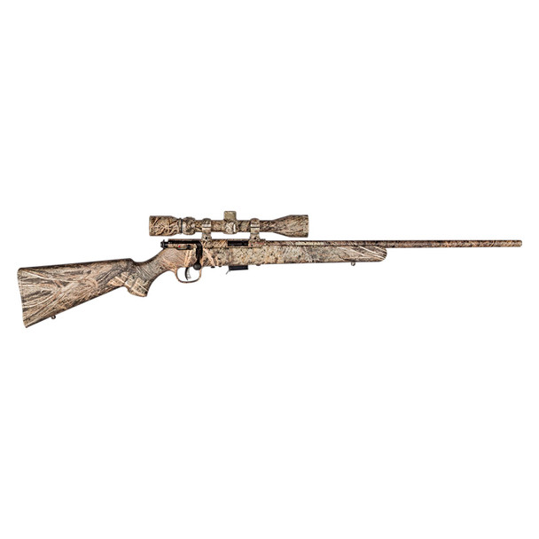 SAVAGE 93 XP Camo .22 WMR 21in 10rd Brush Camo Bolt-Action Rifle (90757)