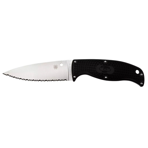 SPYDERCO Enuff 2 Leaf Fixed Blade Knife (FB31SBK2)