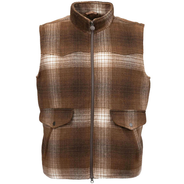 OUTBACK TRADING Men's Felix Brown Vest (29903-BRN)