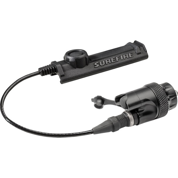 Surefire Remote Switch, Scoutlight, Dual Sw/Tail Cap Assy For M6XX Scoutlight Series, Includes SR07 Rail Tape Switch, Black DS-SR07