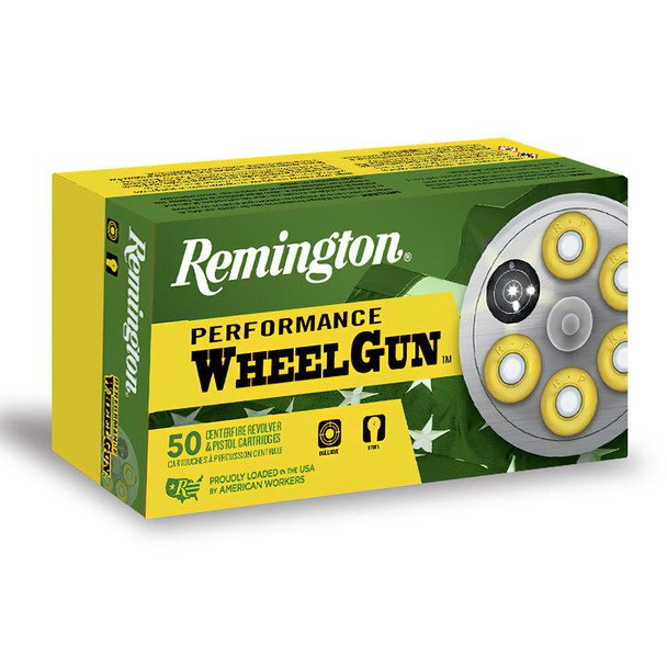 REMINGTON Performance Wheelgun Cartridges 32 S&W 88gr Lead RN 50rd Ammo (22206)