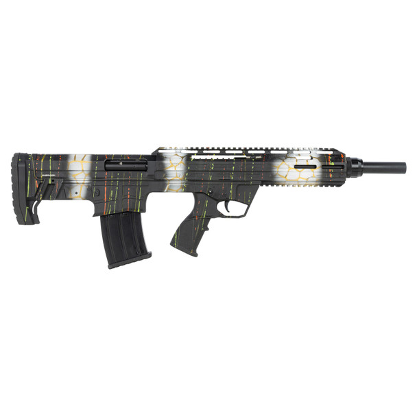 TOKAREV TBP SP 12 Gauge 18.5in 5rd Splatter Camo BP Style Semi-Auto Shotgun (21000429)