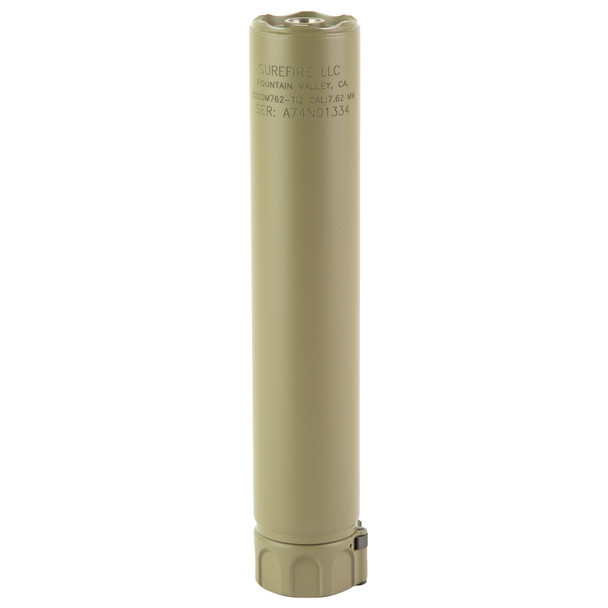 SUREFIRE SOCOM762-Ti2 Titanium Series Fast-Attach Sound Suppressor (SOCOM762-Ti2-DE)