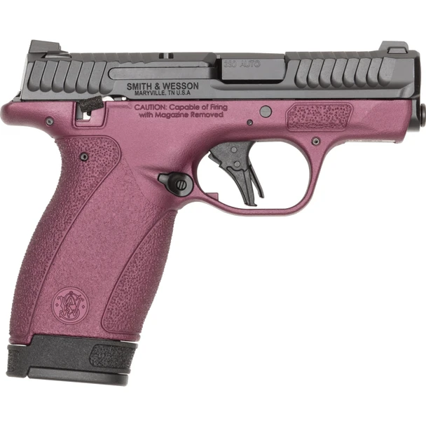 SMITH & WESSON Bodyguard 2.0 Sports South Exclusive Micro 380 ACP 2.75in 12rd Black/Cherry Pistol (14661)