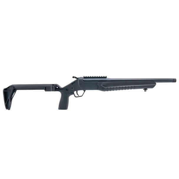 ROSSI LWC .300 Blackout 16.5in 1rd Black Folding Stock Break Open Rifle (LWC300B-BKFS)