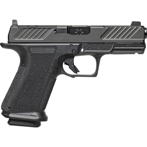 SHADOW SYSTEMS MR920 9mm 4.5in 15rd Black White Dot Unthreaded Pistol (SS-1006-SM25)