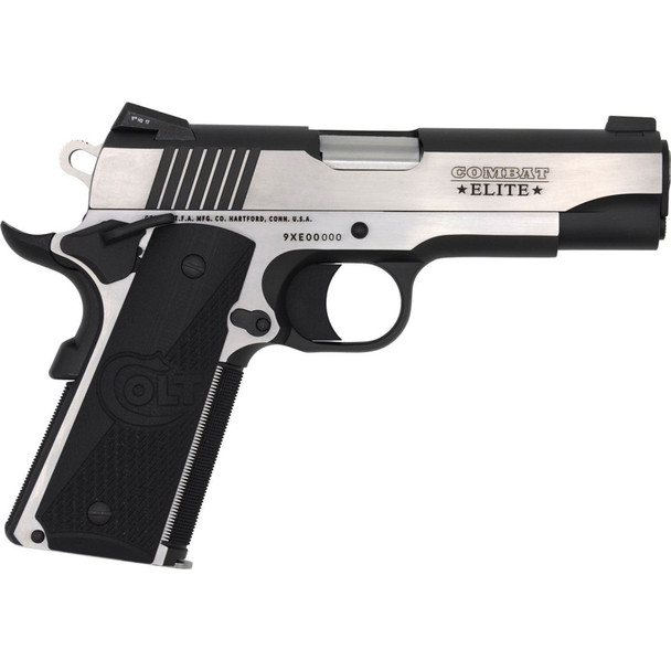 COLT'S MANUFACTURING Combat Elite Commander 9mm 4.25in Two Tone Pistol (O4082CE)