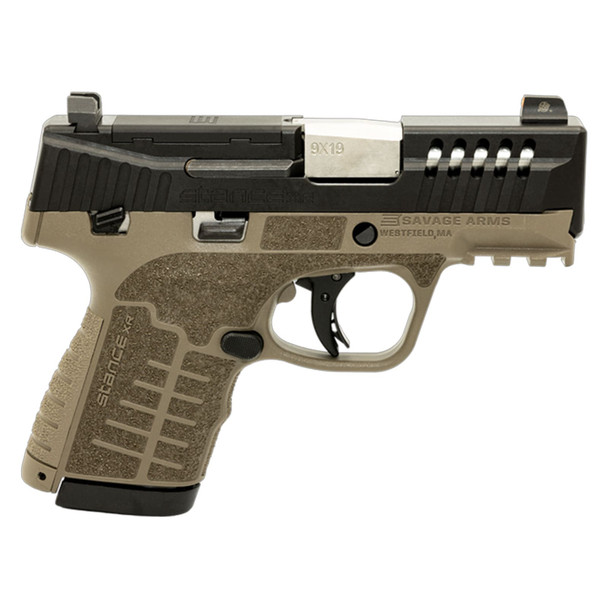 SAVAGE Stance XR Night Sights 9mm 3.2in 13rd Flat Dark Earth Semi-Auto Pistol (67056)