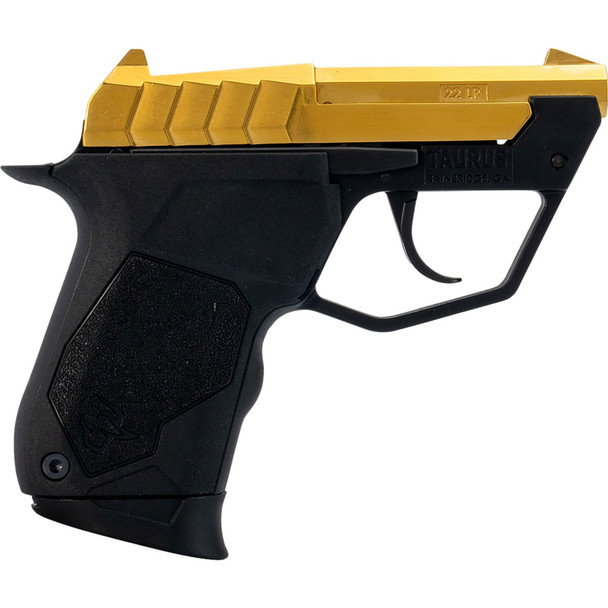 TAURUS 22TUC 22LR 2.5in 1x9rd PVD Gold Double Action Pistol (1-22TUC13G)