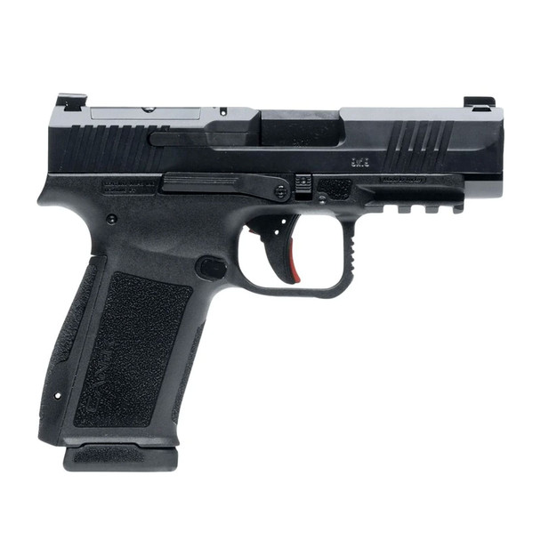 CANIK Mete MC9 LS 9mm 3.64in 10rd Black Semi-Auto Pistol, California Compliant (HG7885CA-N-BL)
