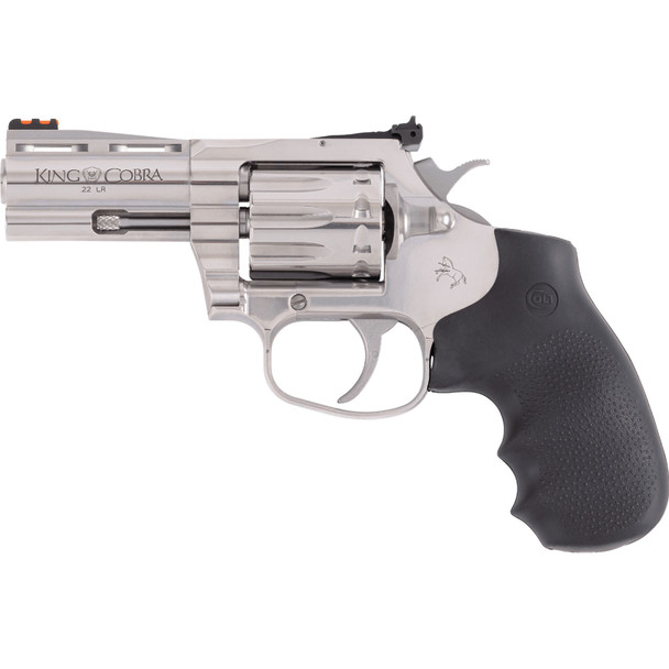 COLT'S MANUFACTURING King Cobra Target 22LR 3in 10rd Stainless Revolver (KCOBRA22-SP3RFO)