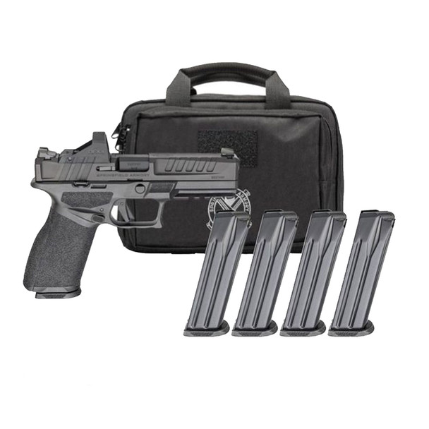SPRINGFIELD ARMORY Echelon Gear Pac 9mm 4.5in 17/20rd Semi-Auto Pistol w/ Viridian RFX11 (EC9459B-PAC)