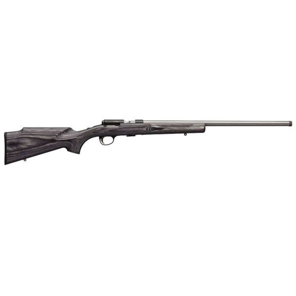 BROWNING T-Bolt Gray Laminated Target/Varmint Stainless .17 HMR 22in 10rd Bolt-Action Rifle (25236270)