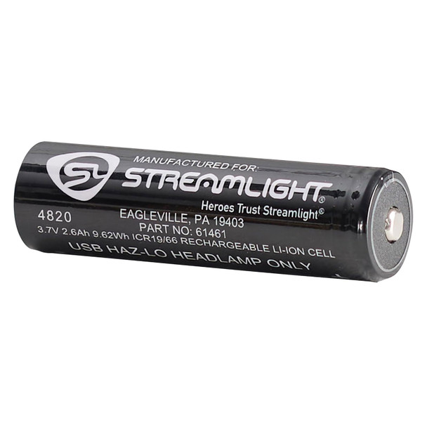 STREAMLIGHT Lithium-Ion Battery for USB HAZ-LO Headlamp (61461)