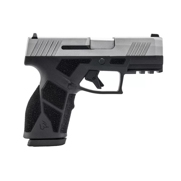 TAURUS GX2 9mm 3.38in 2x10rd Black/Stainless Striker Pistol (1-GX2939-10)