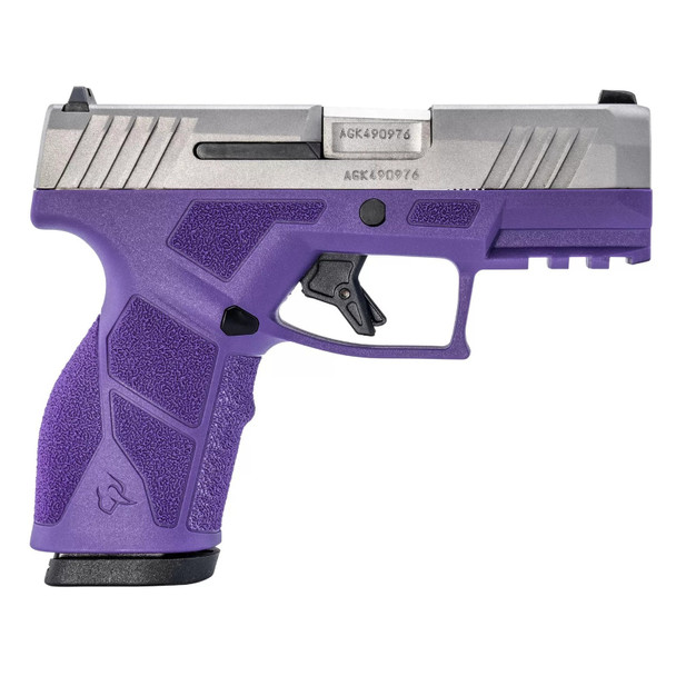 TAURUS GX2 9mm 3.38in 2x10rd Dark Purple/Stainless Striker Pistol (1-GX2939DP-10)