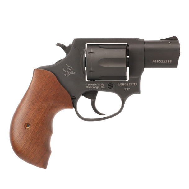 TAURUS 327 .327 Fed Mag 2in 6rd Black/Turkish Walnut Double Action/Single Action Revolver (2-32721-TW)