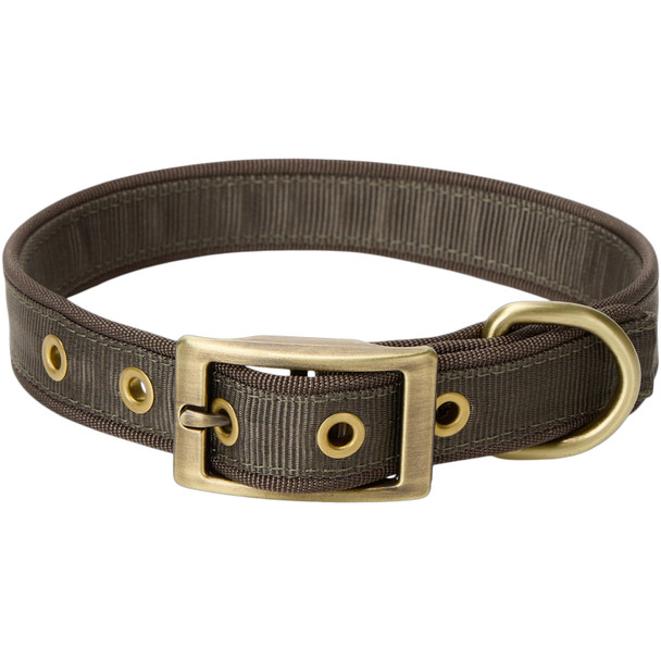 DRAKE Team Gun Dog Xlarge Mud Brown 22in-26in Adjustable Webbed Collar (GD0073-MDB-XLG)