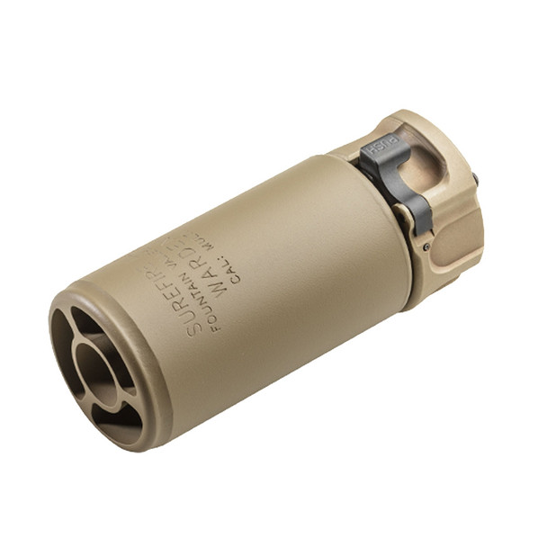 SUREFIRE Warden Multi Caliber Dark Earth Fast-Attach Blast Regulator (WARDEN-DE)