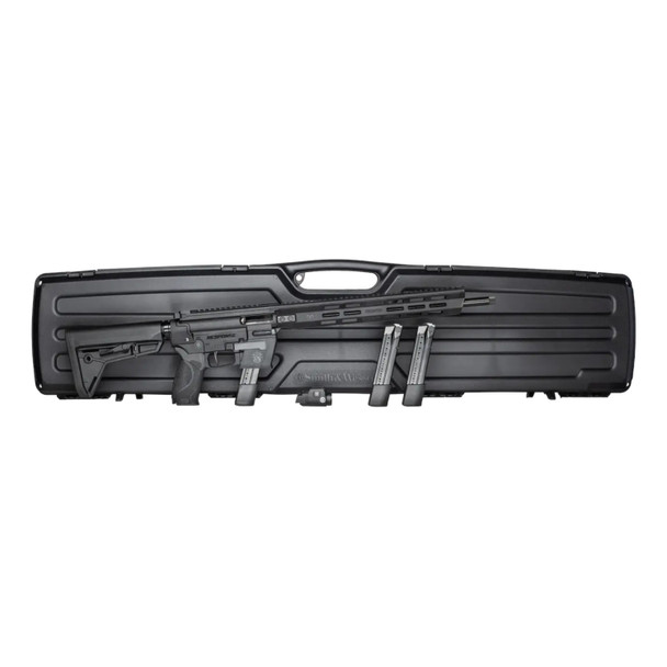 SMITH & WESSON Response 9mm 16.5in 23rd FLEXMAG Kits Black Rifle w/ Hard Rifle Case (14399)