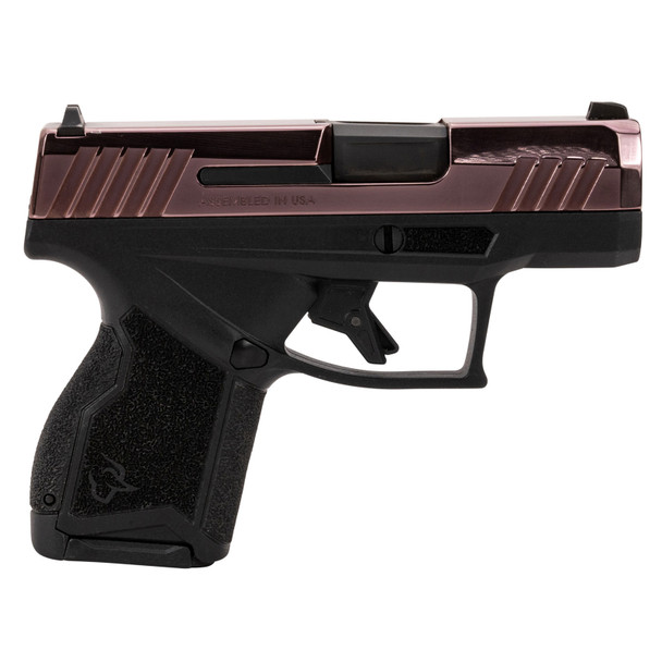 TAURUS GX4 9mm 3.06in 11rd/13rd Mags Black/PVD Rose Gold Pistol (1-GX4M931-RG)