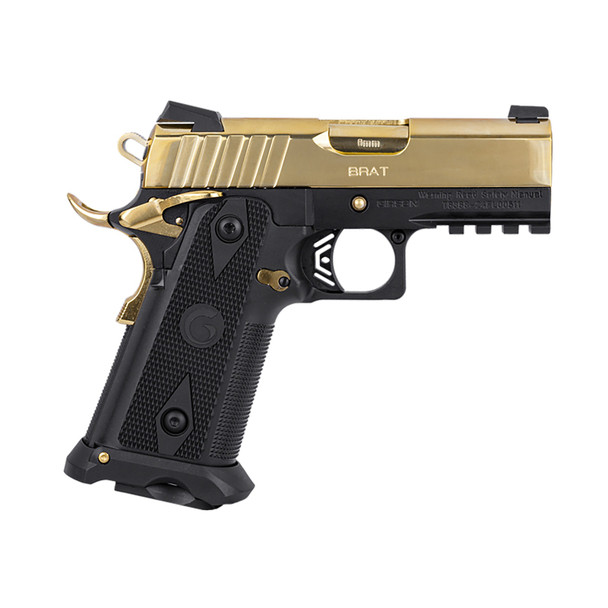 GIRSAN Witness2311 Spoiled Brat 9mm Luger 3.4in 17rd Gold/Black Semi-Auto Pistol (395088)